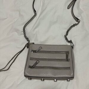 Rebecca Minkoff Grey Leather Crossbody bag